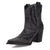 Dingo Womens Rocky Top Black Leather 7in Cowboy Boots