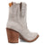 Dingo Womens Rocky Top White Leather 7in Cowboy Boots