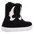Dingo Womens Ollie Sneaker Black Suede 5in Ankle Boots