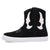 Dingo Womens Ollie Sneaker Black Suede 5in Ankle Boots
