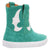 Dingo Womens Ollie Sneaker Green Suede 5in Ankle Boots
