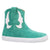 Dingo Womens Ollie Sneaker Green Suede 5in Ankle Boots