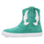 Dingo Womens Ollie Sneaker Green Suede 5in Ankle Boots