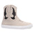 Dingo Womens Ollie Sneaker White Suede 5in Ankle Boots