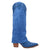 Dingo Womens Wild Fire Blue Leather 16in Cowboy Boots