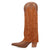 Dingo Womens Wild Horses Brown Leather 16in Cowboy Boots