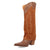 Dingo Womens Wild Horses Brown Leather 16in Cowboy Boots