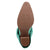 Dingo Womens Wild Horses Green Leather 16in Cowboy Boots