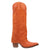 Dingo Womens Wild Fire Orange Leather 16in Cowboy Boots
