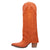 Dingo Womens Wild Fire Orange Leather 16in Cowboy Boots
