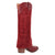 Dingo Womens Wild Horses Red Leather 16in Cowboy Boots 9.5 M