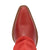 Dingo Womens Wild Horses Red Leather 16in Cowboy Boots