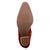 Dingo Womens Wild Horses Red Leather 16in Cowboy Boots