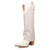 Dingo Womens Wild Horses White Leather 16in Cowboy Boots