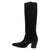 Dingo Womens Twister Black Suede 16in Fringe Cowboy Boots
