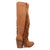 Dingo Womens Twister Camel Suede 16in Fringe Cowboy Boots