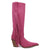 Dingo Womens Twister Fuchsia Suede 16in Fringe Cowboy Boots