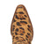 Dingo Womens Twister Leopard Suede 16in Fringe Cowboy Boots