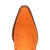 Dingo Womens Twister Orange Suede 16in Fringe Cowboy Boots