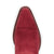 Dingo Womens Twister Red Suede 16in Fringe Cowboy Boots