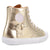 Dingo Womens Knarly Gold Leather Harness Sneakers Shoes