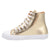 Dingo Womens Knarly Gold Leather Harness Sneakers Shoes