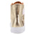 Dingo Womens Knarly Gold Leather Harness Sneakers Shoes