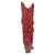 Dingo Womens Grit N Grace Red Leather 16in Stud Fashion Boots