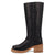 Dingo Womens Vagabond Black Leather 14in Vintage Fashion Boots