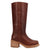 Dingo Womens Vagabond Brown Leather 14in Vintage Fashion Boots
