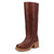 Dingo Womens Vagabond Brown Leather 14in Vintage Fashion Boots
