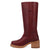 Dingo Womens Vagabond Merlot Leather 14in Vintage Fashion Boots