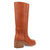 Dingo Womens Vagabond Russet Leather 14in Vintage Fashion Boots