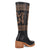 Dingo Womens Avalon Black Leather 16in Vintage Fashion Boots
