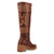 Dingo Womens Avalon Brown Leather 16in Vintage Fashion Boots 10 M