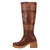 Dingo Womens Avalon Brown Leather 16in Vintage Fashion Boots