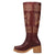 Dingo Womens Avalon Merlot Leather 16in Vintage Fashion Boots
