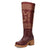 Dingo Womens Avalon Merlot Leather 16in Vintage Fashion Boots