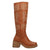 Dingo Womens Avalon Russet Leather 16in Vintage Fashion Boots
