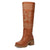 Dingo Womens Avalon Russet Leather 16in Vintage Fashion Boots