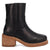 Dingo Womens Roxy Bootie Black Leather 7in Ankle Boots