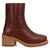 Dingo Womens Roxy Bootie Brown Leather 7in Ankle Boots