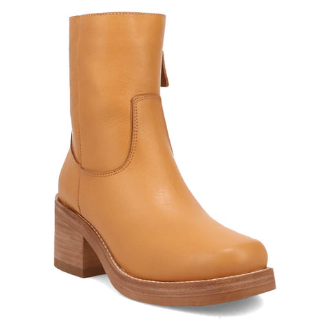 Dingo Womens Roxy Bootie Plantain Leather 7in Ankle Boots