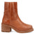 Dingo Womens Roxy Bootie Tan Leather 7in Ankle Boots
