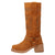 Dingo Womens Troubadour Tan Suede 16in Fashion Boots