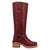Dingo Womens Casbah Merlot Leather 16in Fashion Boots