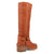Dingo Womens Casbah Russet Leather 16in Fashion Boots