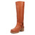 Dingo Womens Casbah Russet Leather 16in Fashion Boots