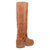 Dingo Womens Casbah Tan Leather 16in Fashion Boots