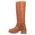 Dingo Womens Casbah Tan Leather 16in Fashion Boots